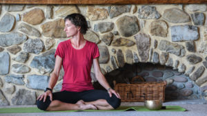 professeur de yoga